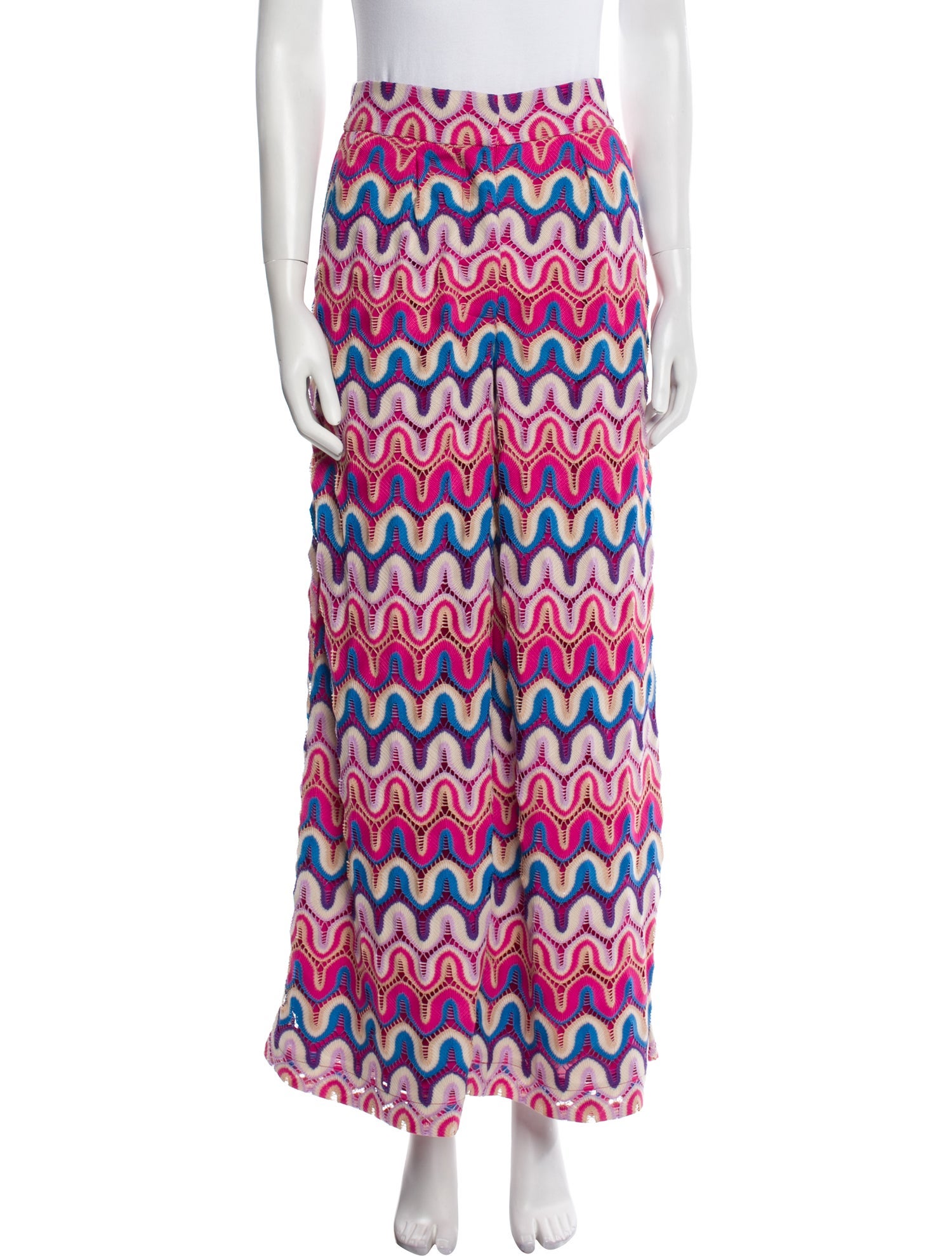 PatBO Printed Wide Leg Pants w/ Tags