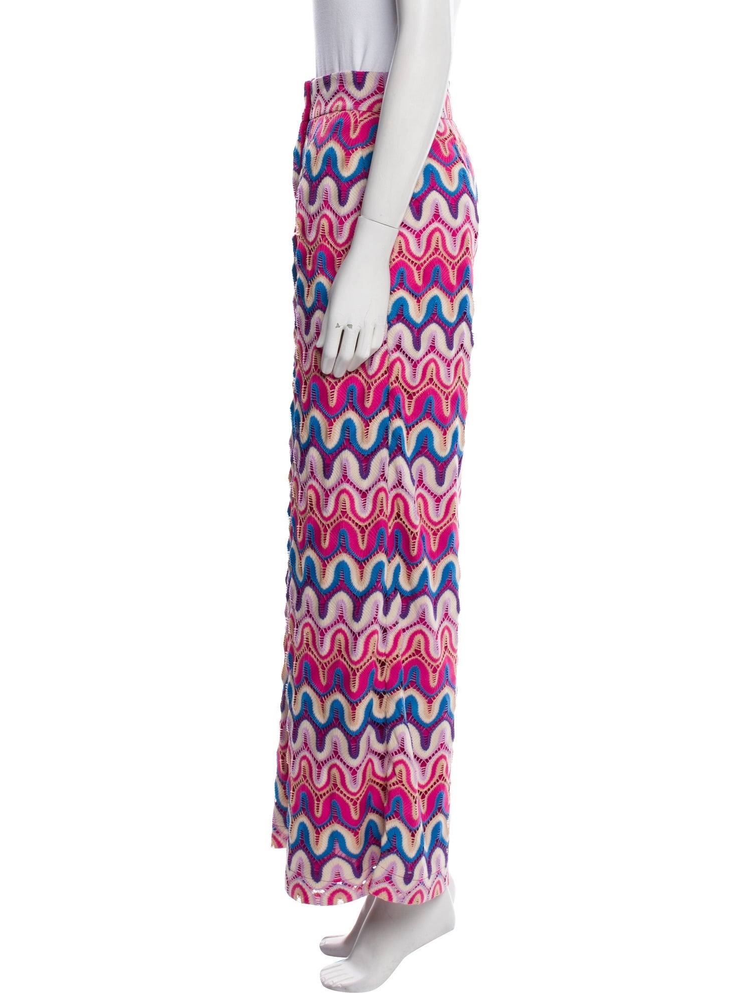 PatBO Printed Wide Leg Pants w/ Tags