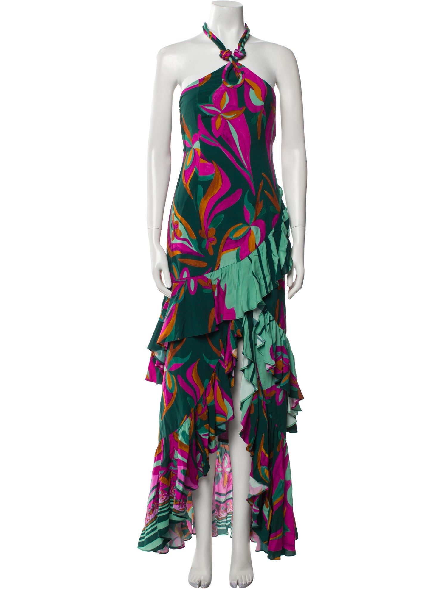 PatBO Printed Long Dress w/ Tags