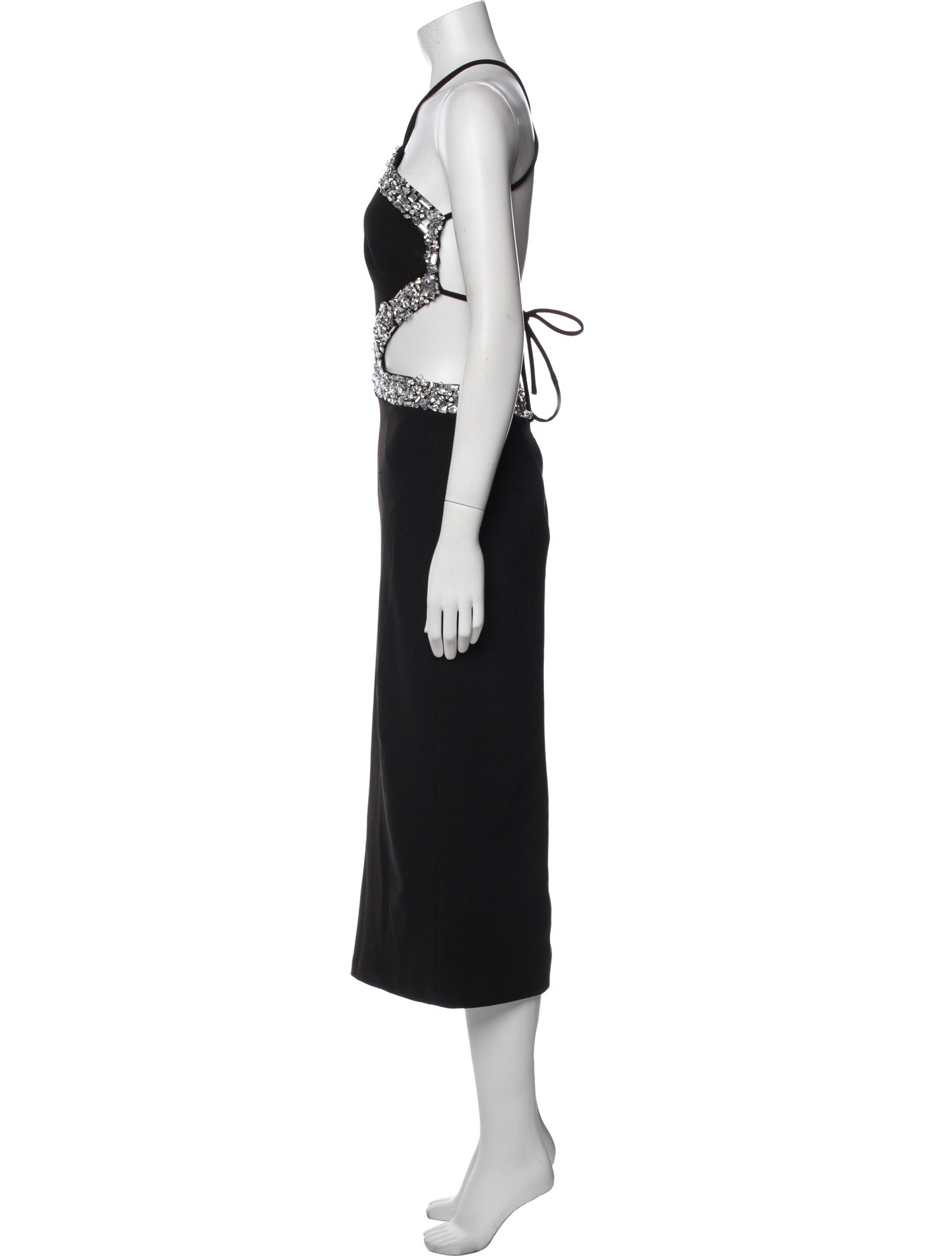 PatBO Halterneck Midi Length Dress