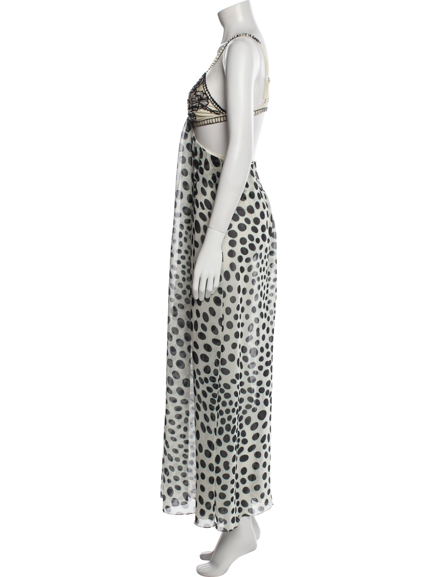 PatBO Animal Print Long Dress