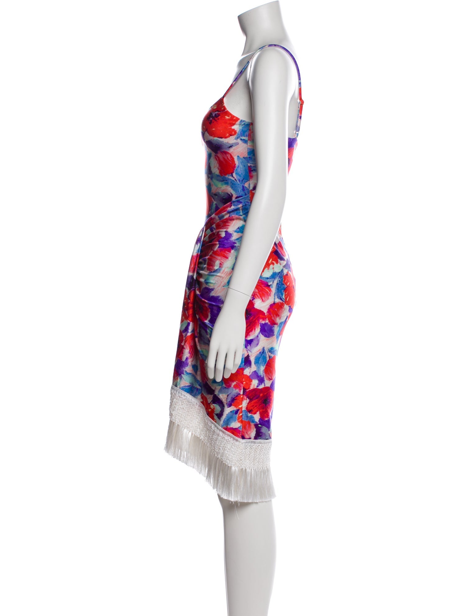 PatBO Floral Print Mini Dress