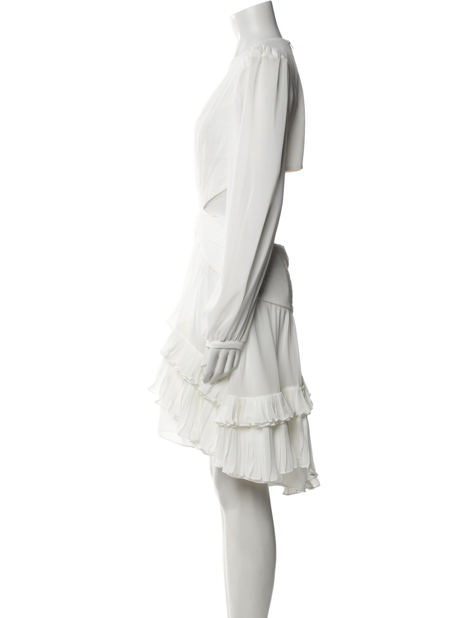 PatBO V-Neck Midi Length Dress