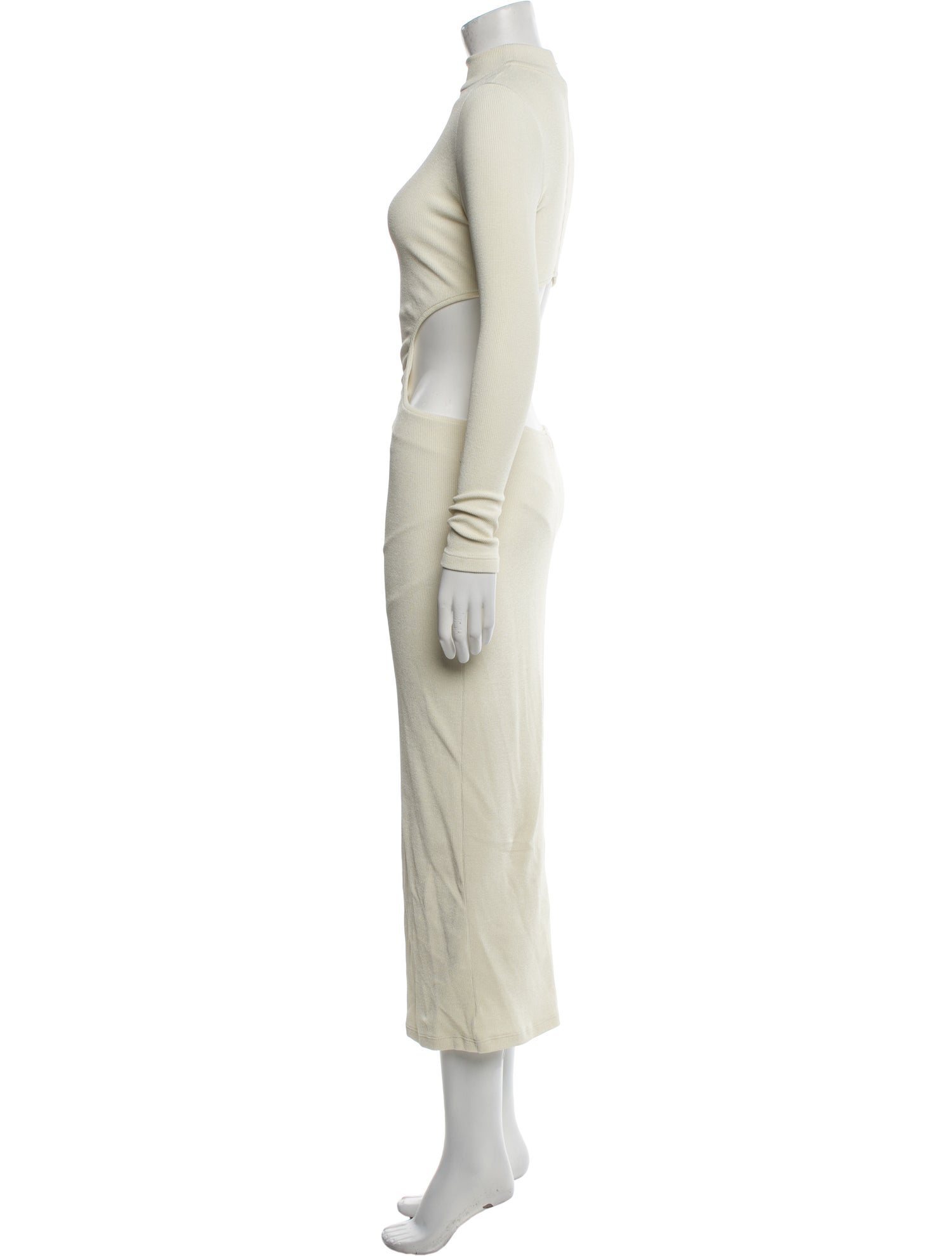 PatBO Turtleneck Long Dress