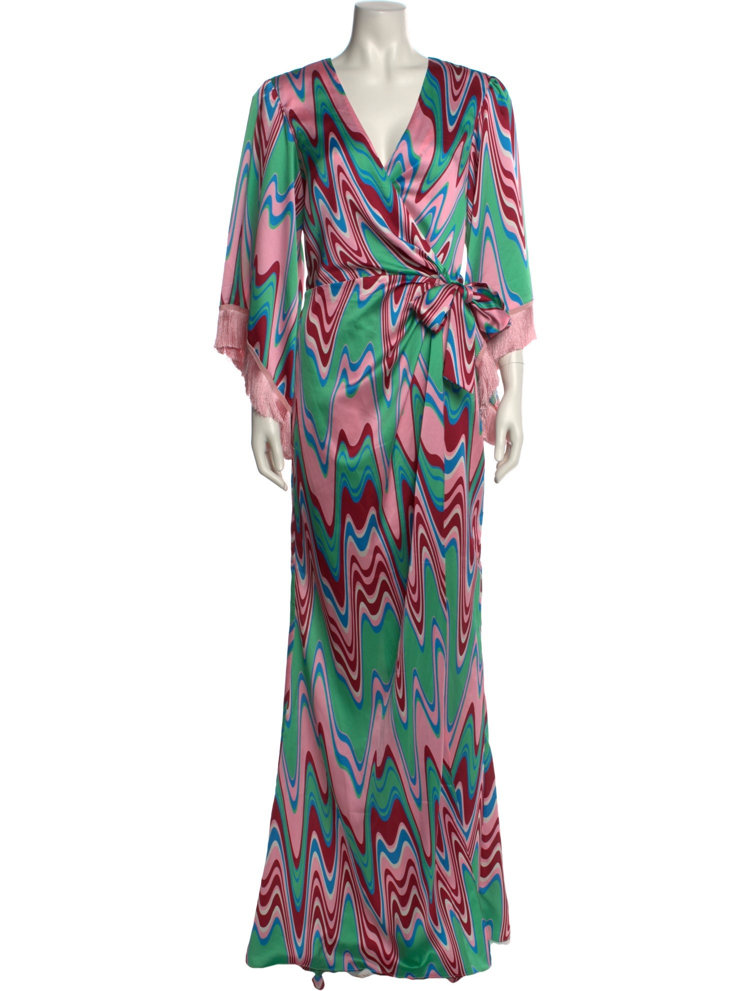 PatBO Printed Long Dress