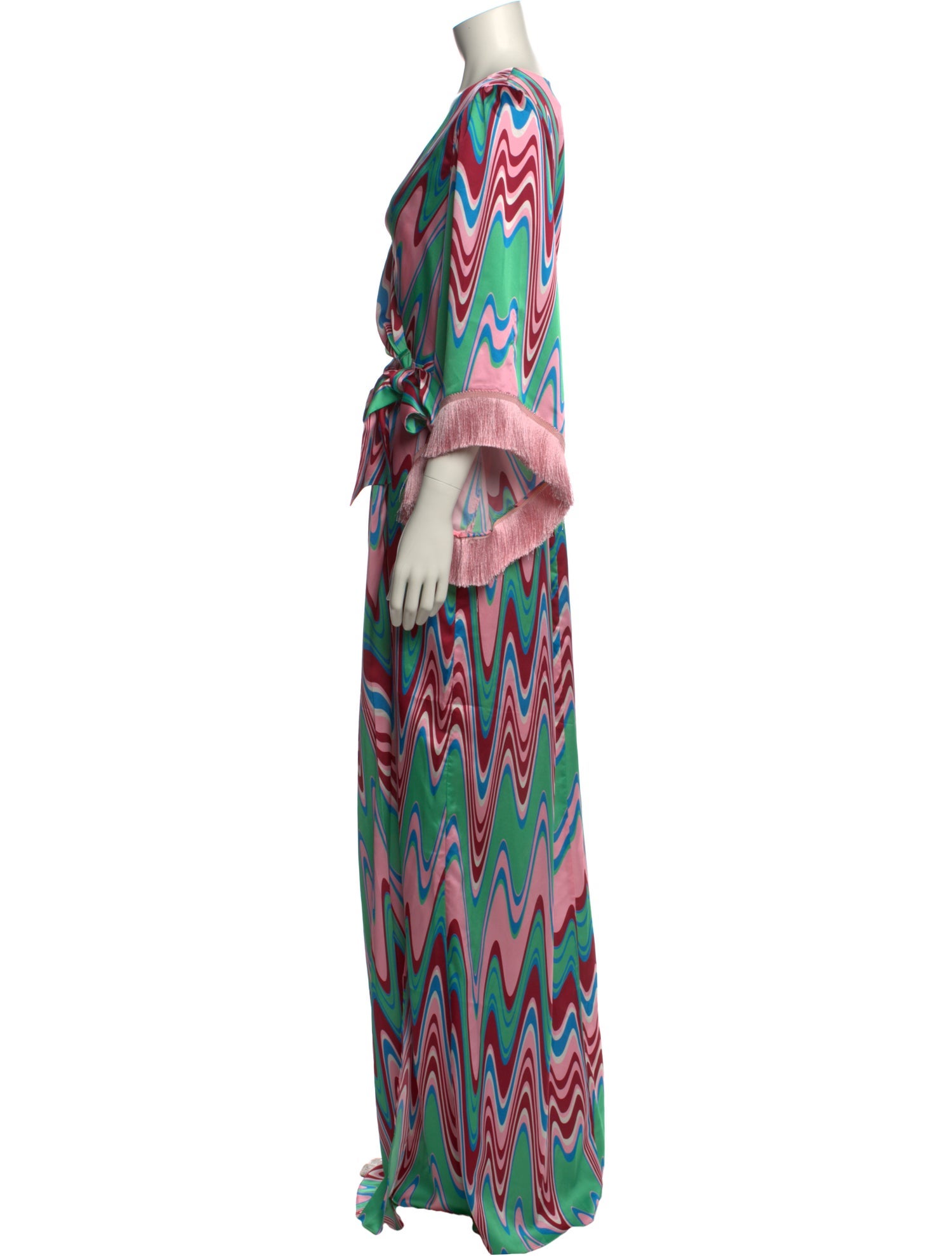 PatBO Printed Long Dress