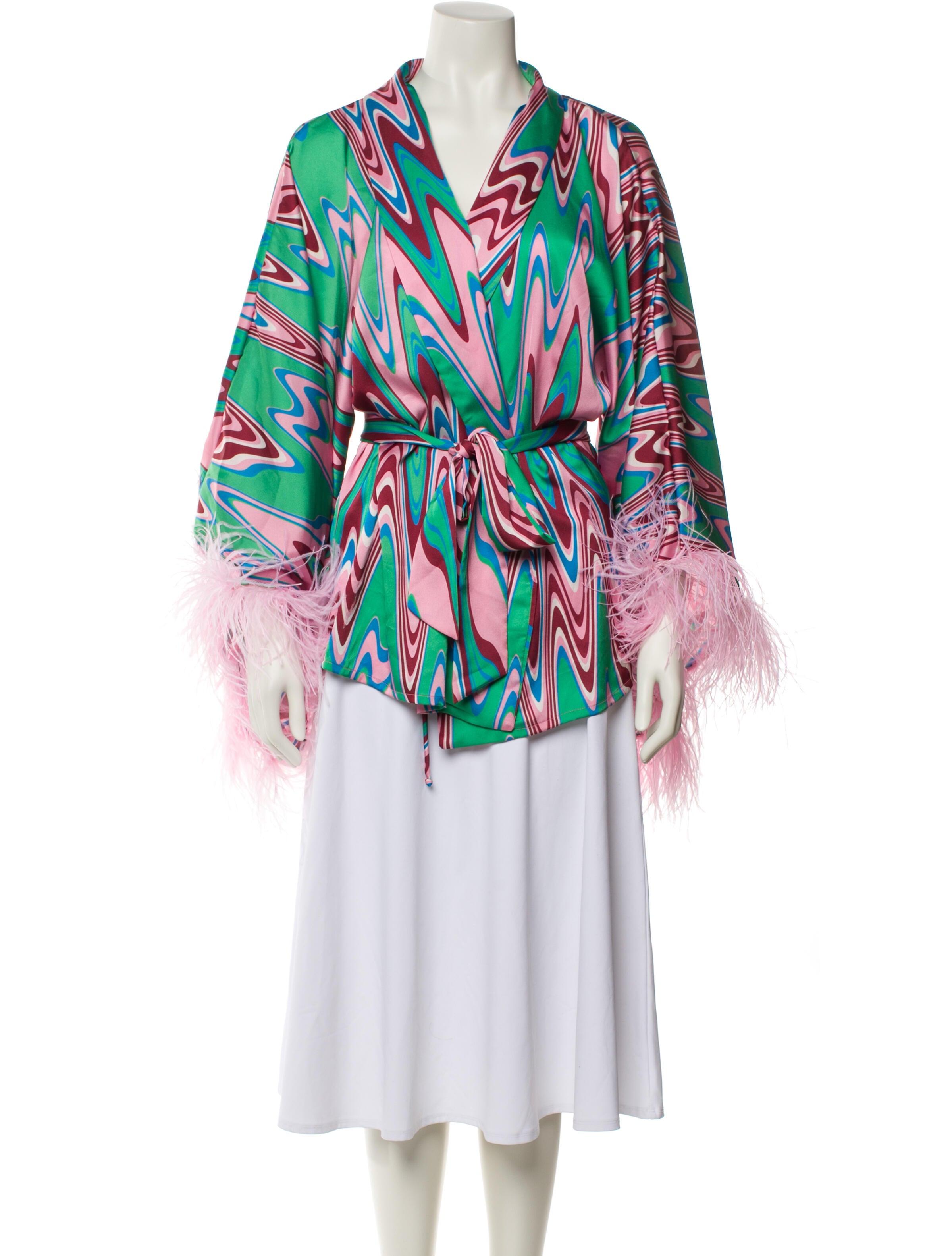 PatBO Printed Down Jacket