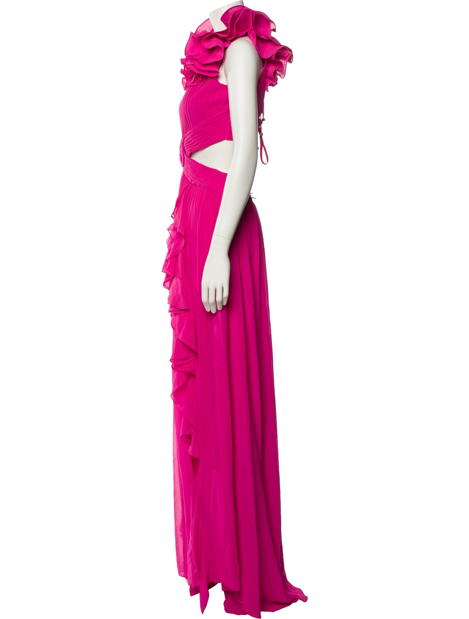 PatBO V-Neck Long Dress