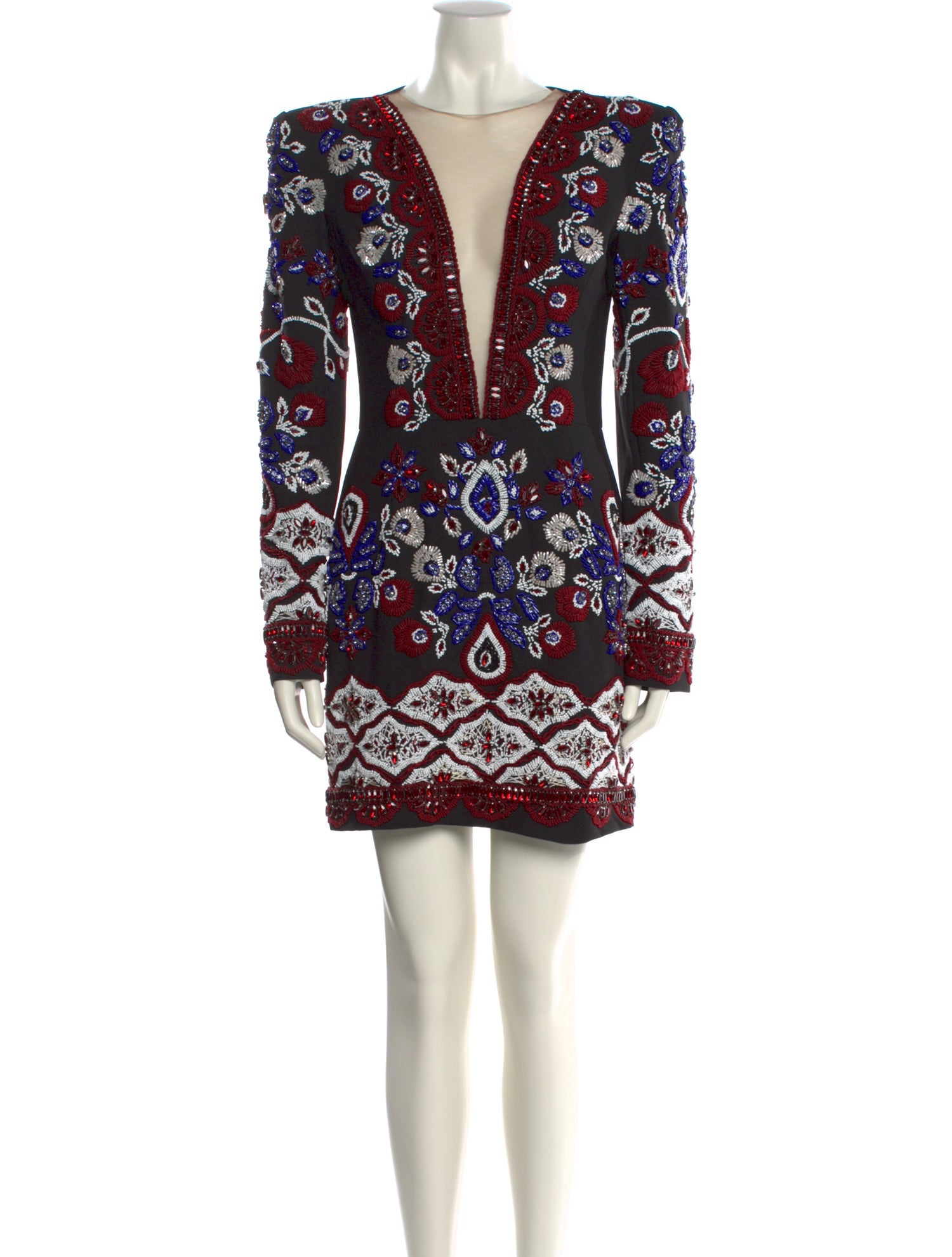 PatBO Printed Mini Dress