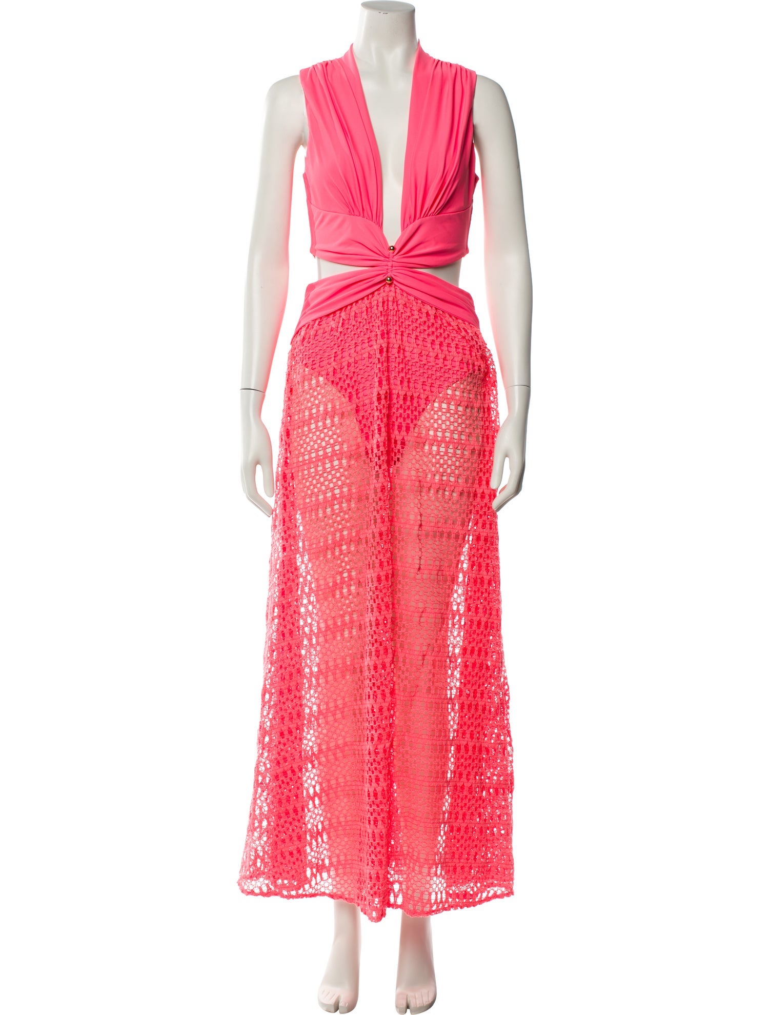 PatBO Lace Pattern Crochet Trim Cover-Up w/ Tags