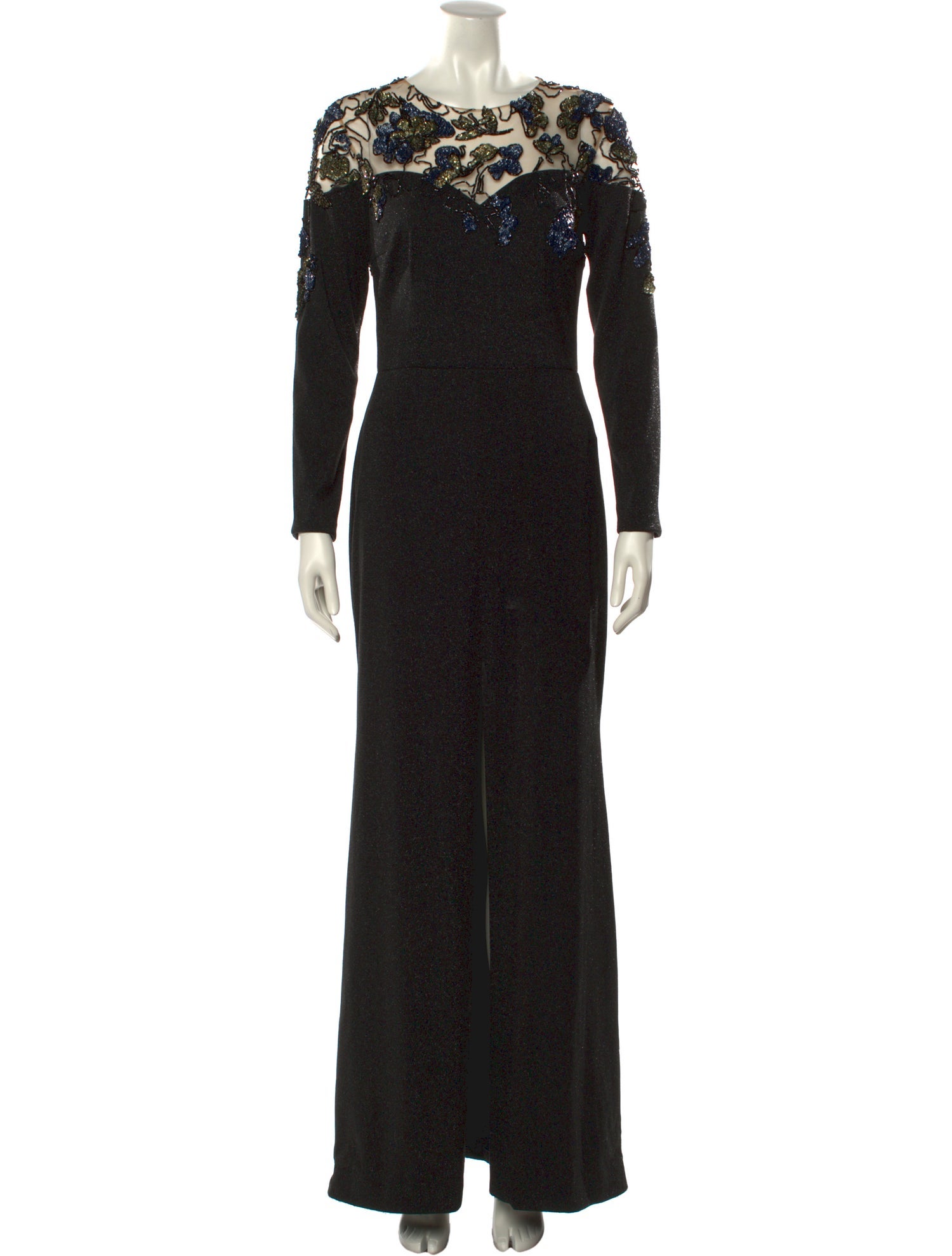 PatBO Crew Neck Long Dress