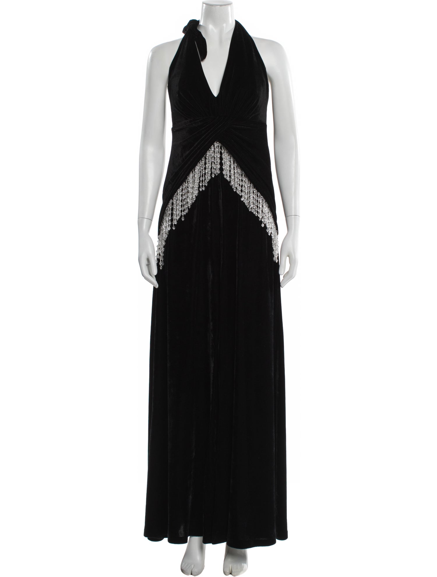 Halterneck Long Dress