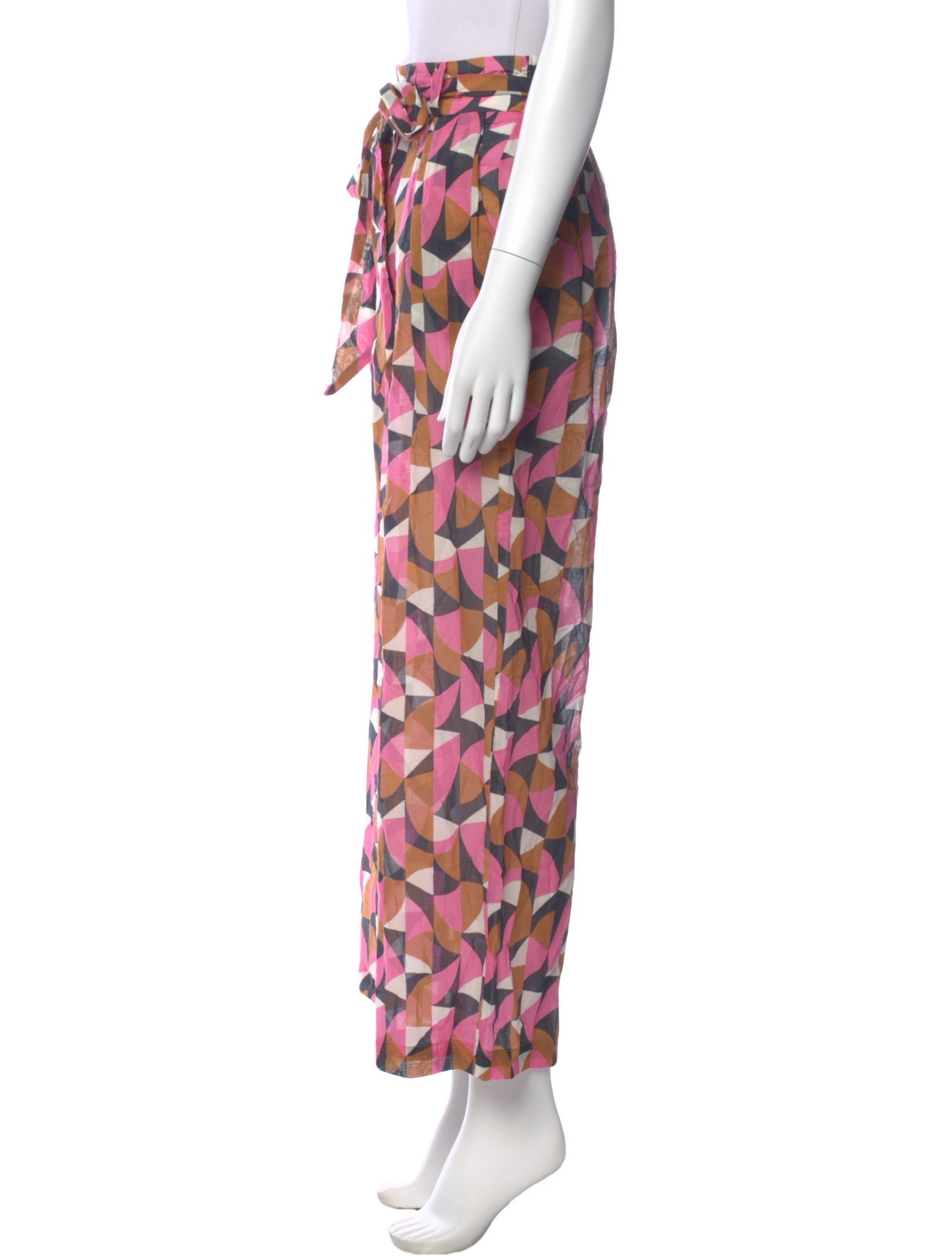 PatBO Printed Wide Leg Pants