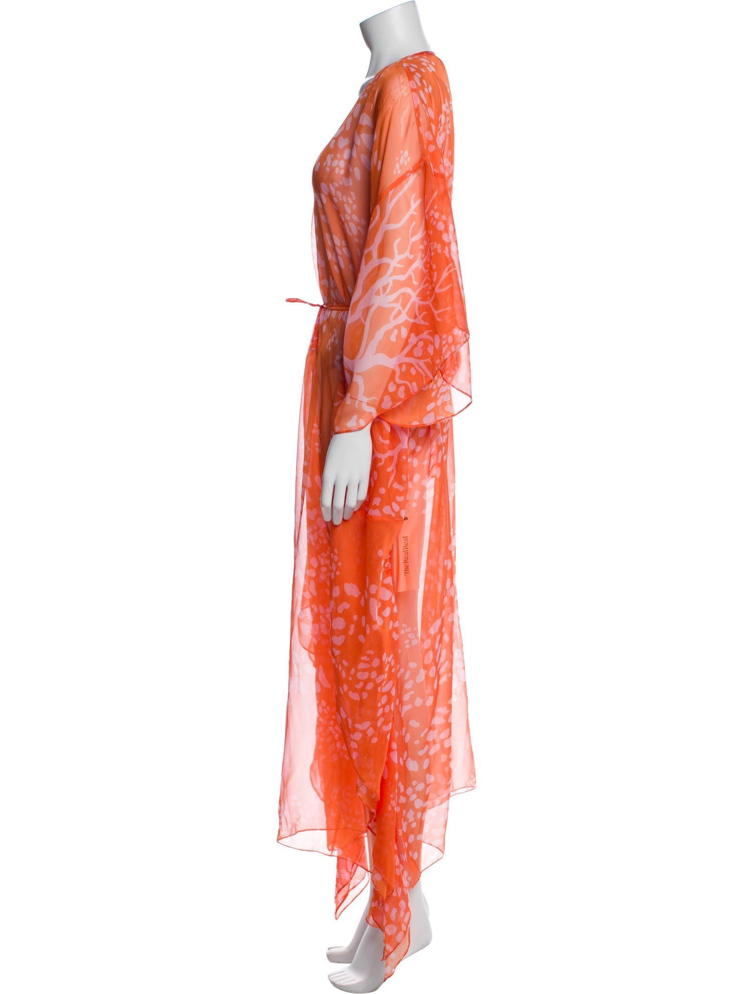 PatBO Polka Dot Print Cover-Up