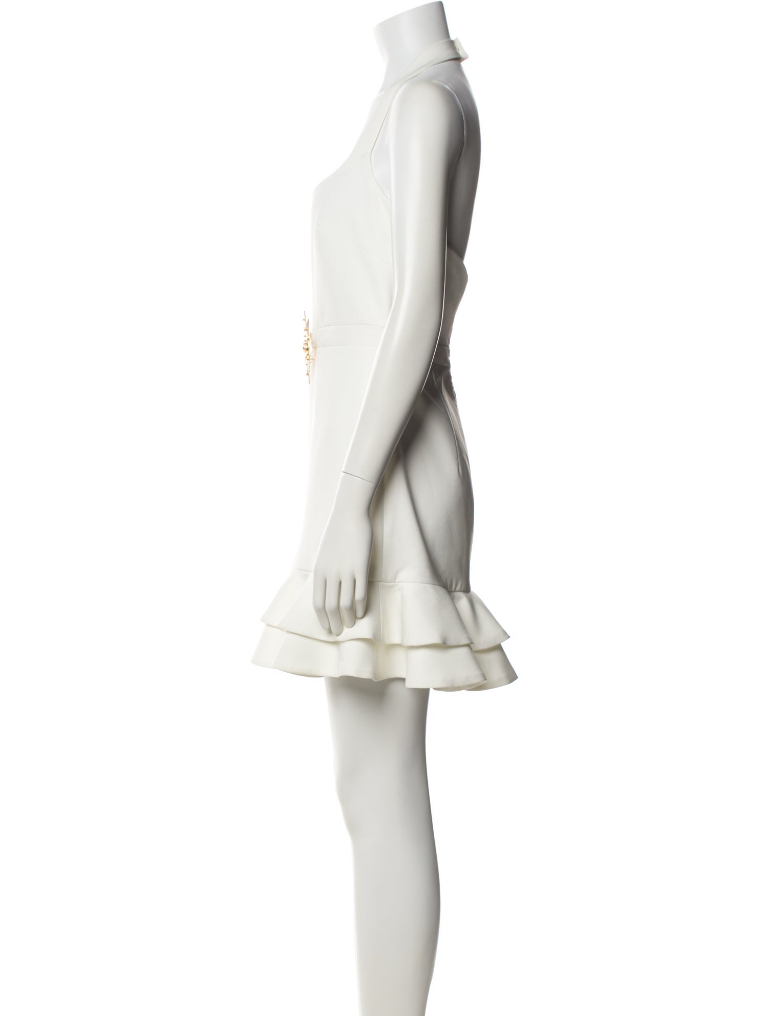 the row white dress - Women's Johanne - Maternity Bridesmaid Dresses | golf Color:Rosey Taupe Heather length bias