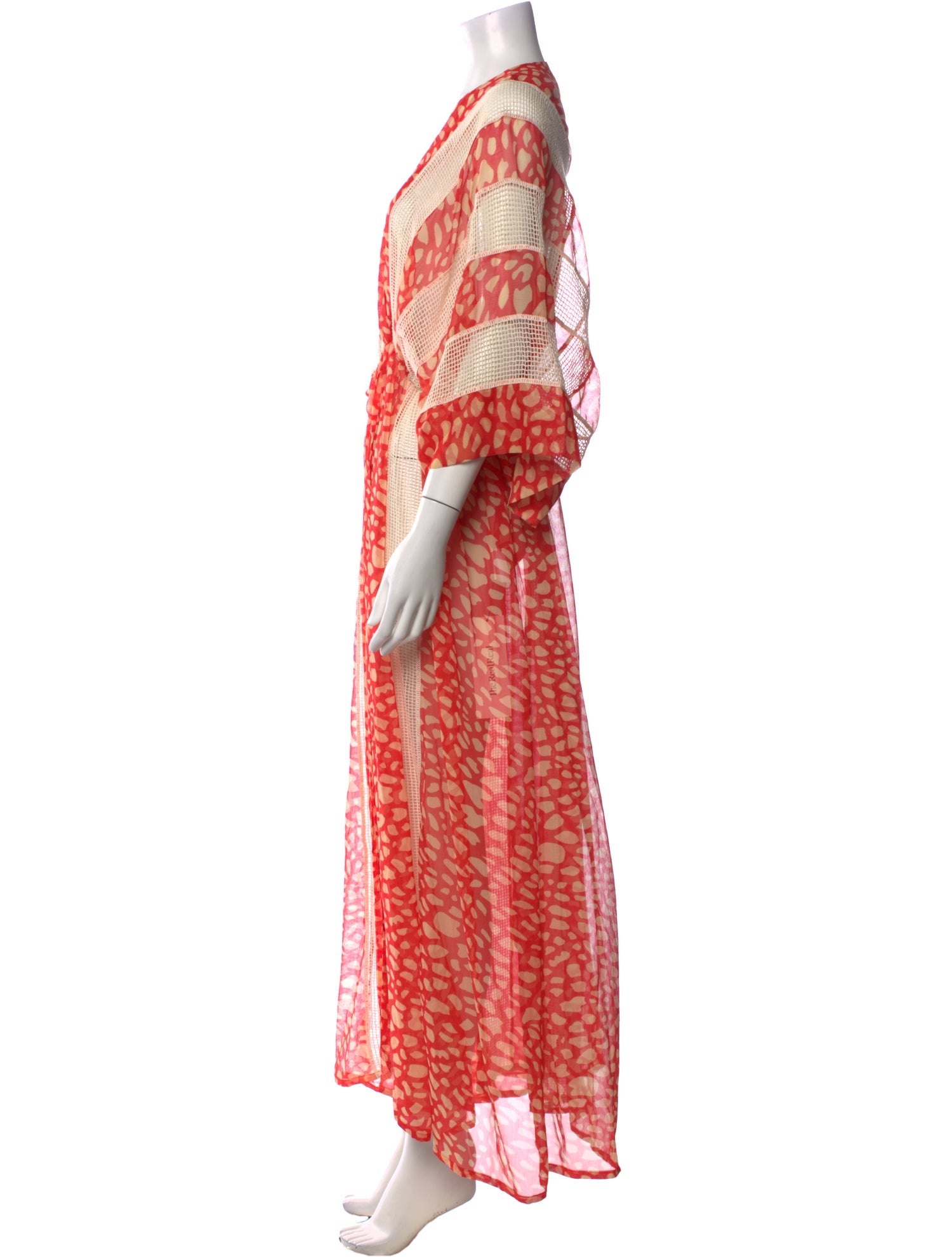 PatBO Printed Long Dress