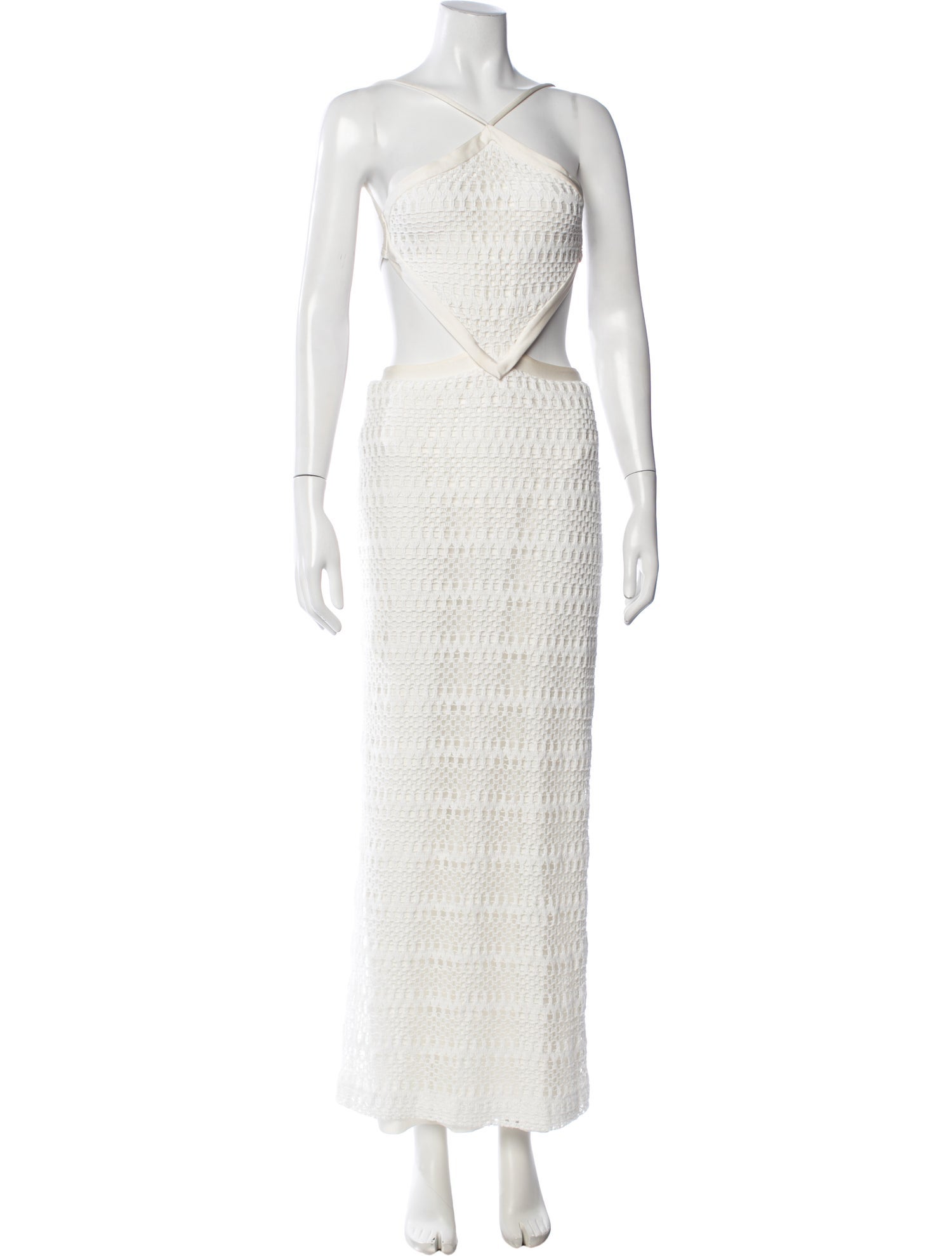 PatBO Halterneck Long Dress