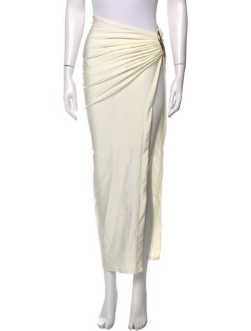 Pre-owned Patbo Long Skirt W/ Tags In Neutrals