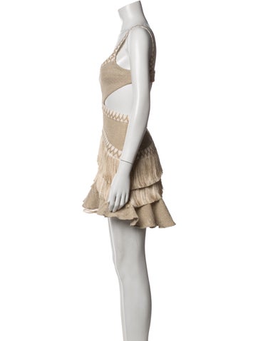 PatBO Patterned Mini Dress w/ Tags — image 2 of 4
