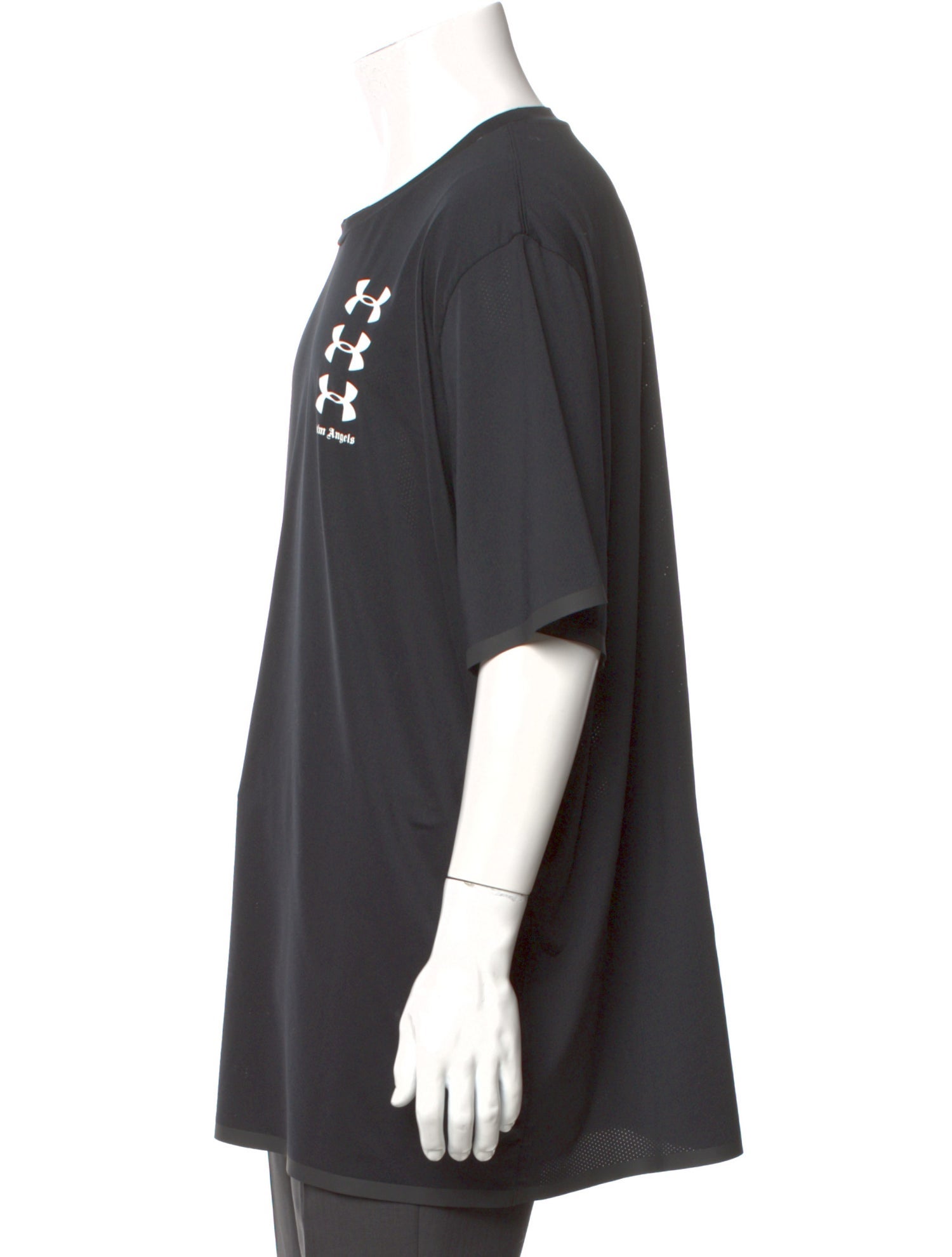 Palm Angels x Under Armour Graphic Print Crew Neck T-Shirt