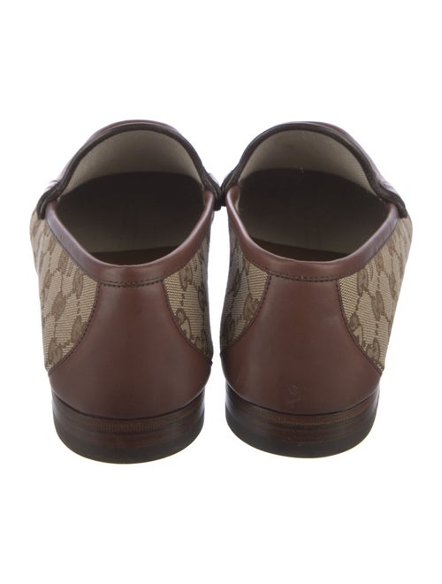 Palace Gucci GG-P Canvas Horsebit P Charm Canvas Loafers