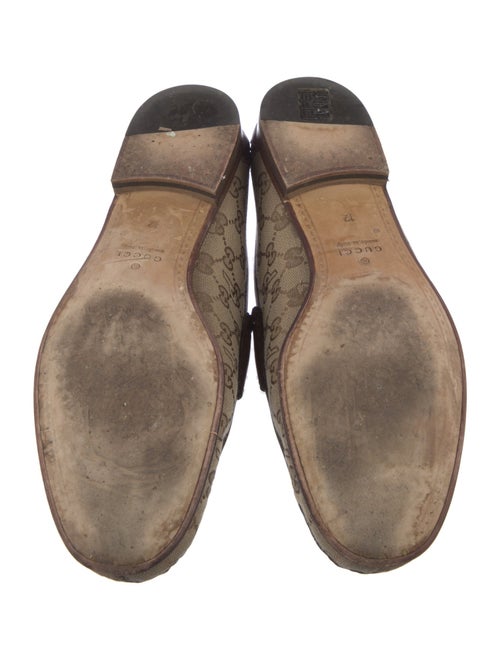 Palace Gucci GG-P Canvas Horsebit P Charm Canvas Loafers