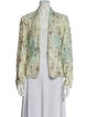Pazuki Floral Print Blazer