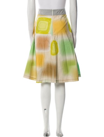 Pazuki Tie-Dye Print Knee-Length Skirt