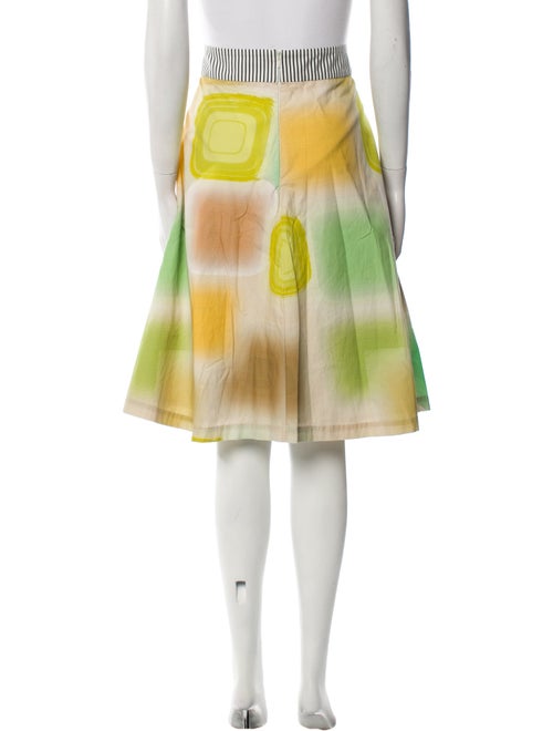 Pazuki Tie-Dye Print Knee-Length Skirt