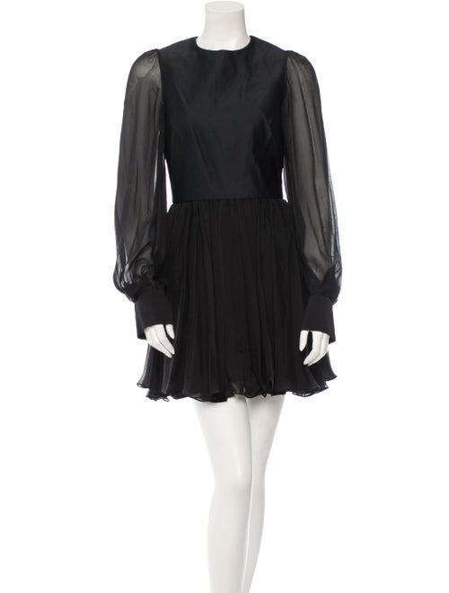 Plein Sud Silk Dress Black