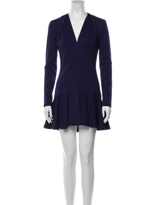 Plein Sud V-Neck Mini Dress Purple