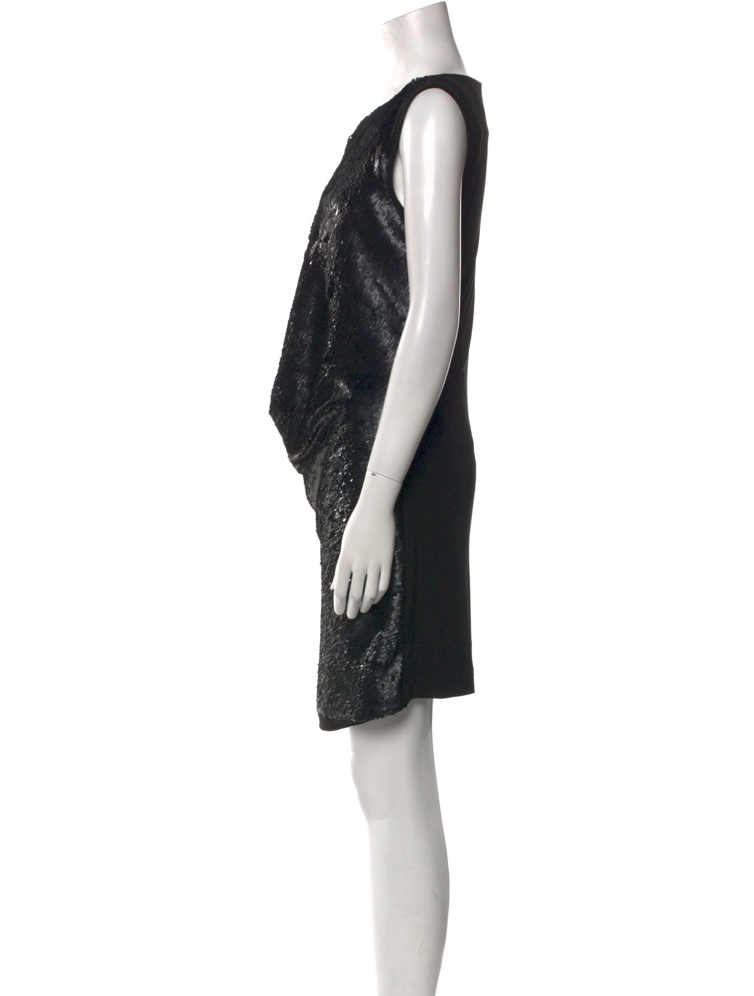 Plein Sud Bateau Neckline Mini Dress