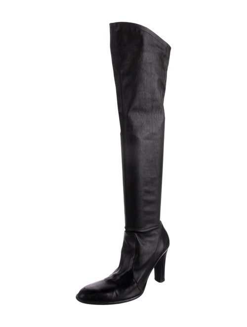 Plein Sud Leather Sock Boots