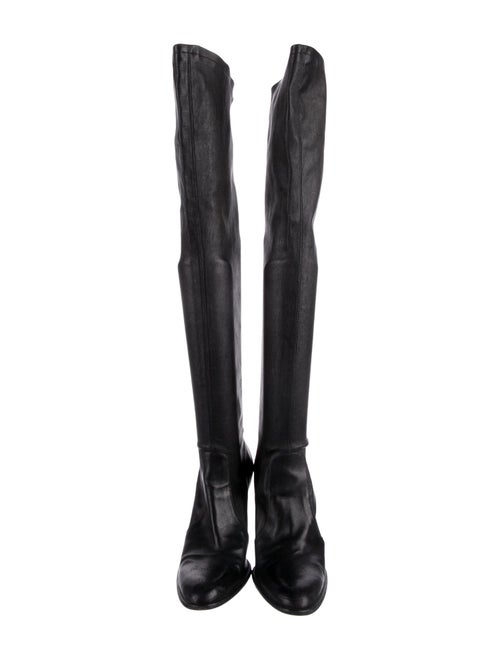 Plein Sud Leather Sock Boots