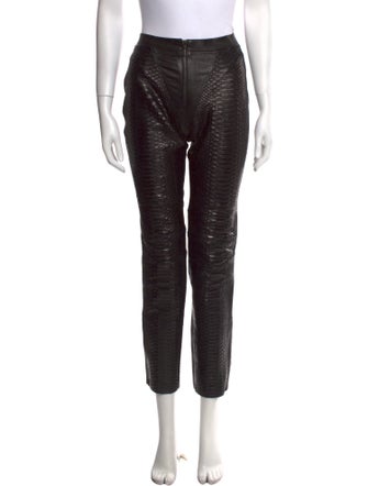 Plein Sud Python Straight Leg Pants