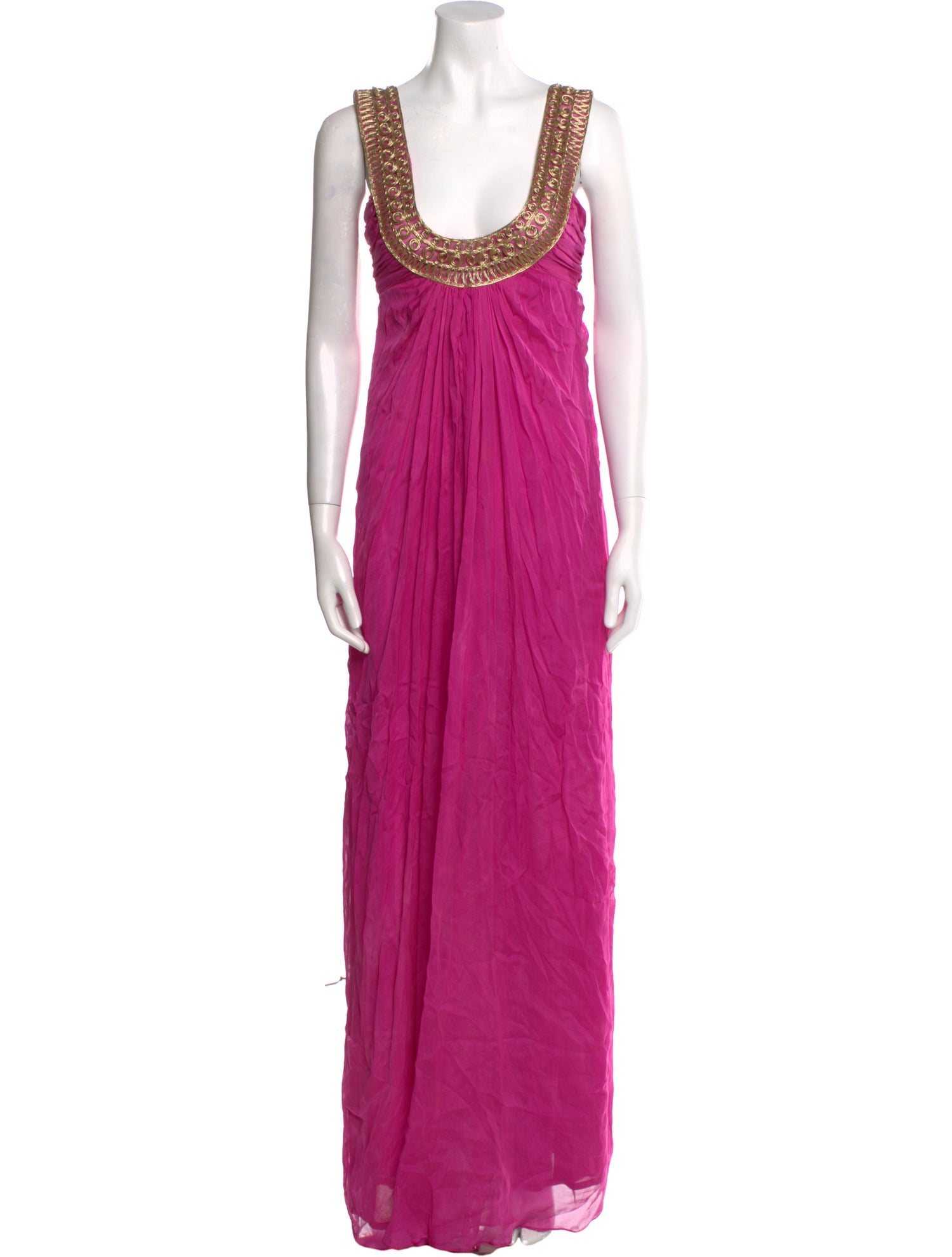Plein Sud Silk Long Dress