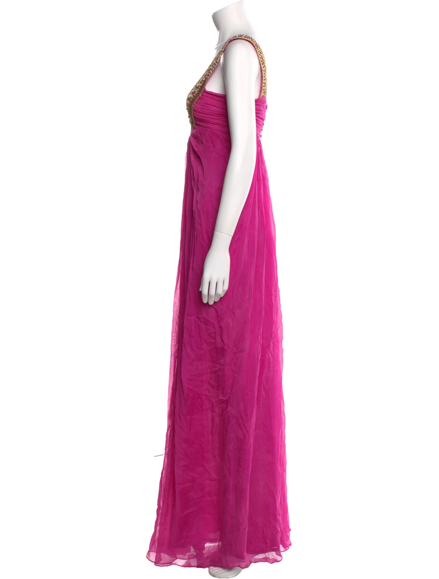 Plein Sud Silk Long Dress