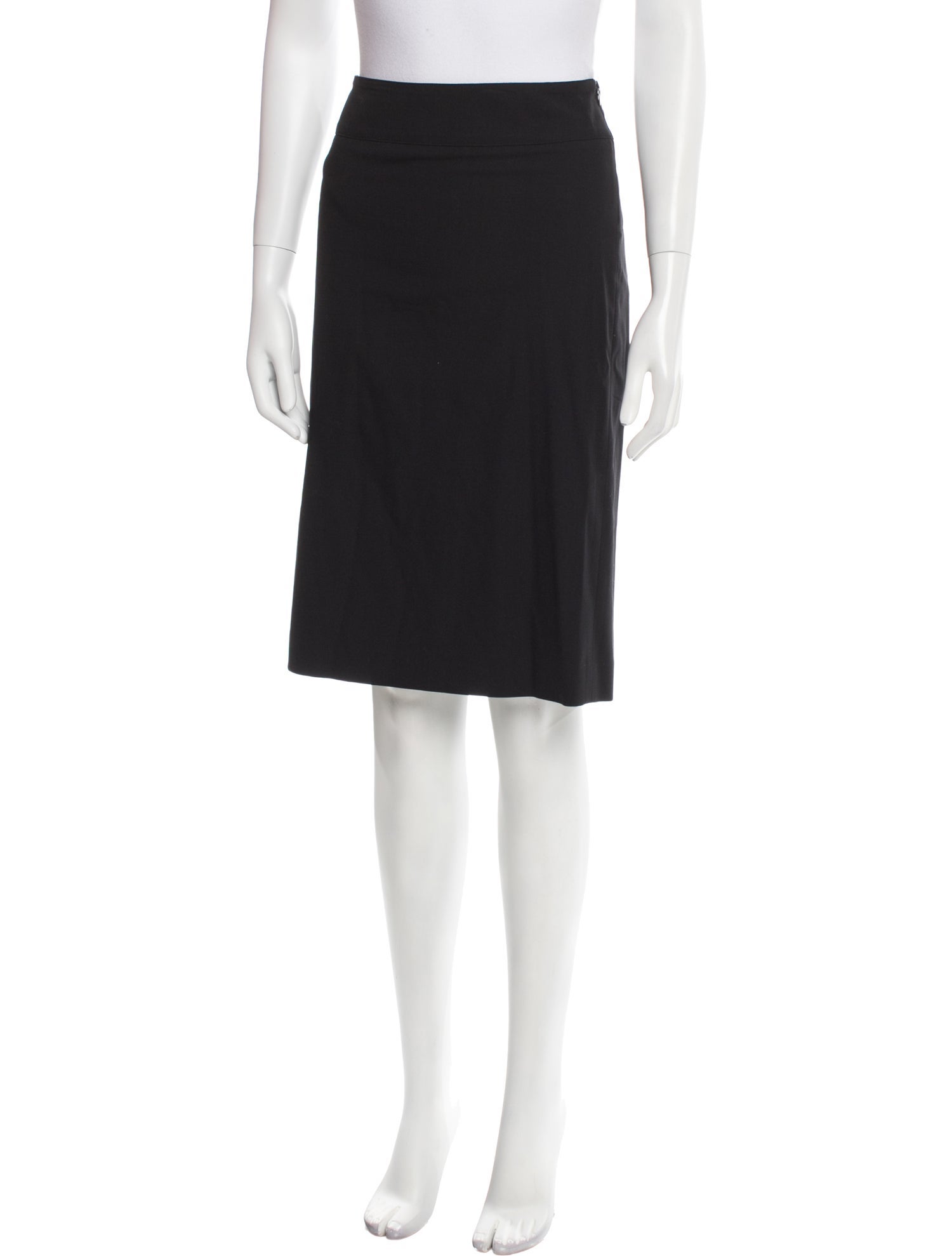 Plein Sud Wool Knee-Length Skirt