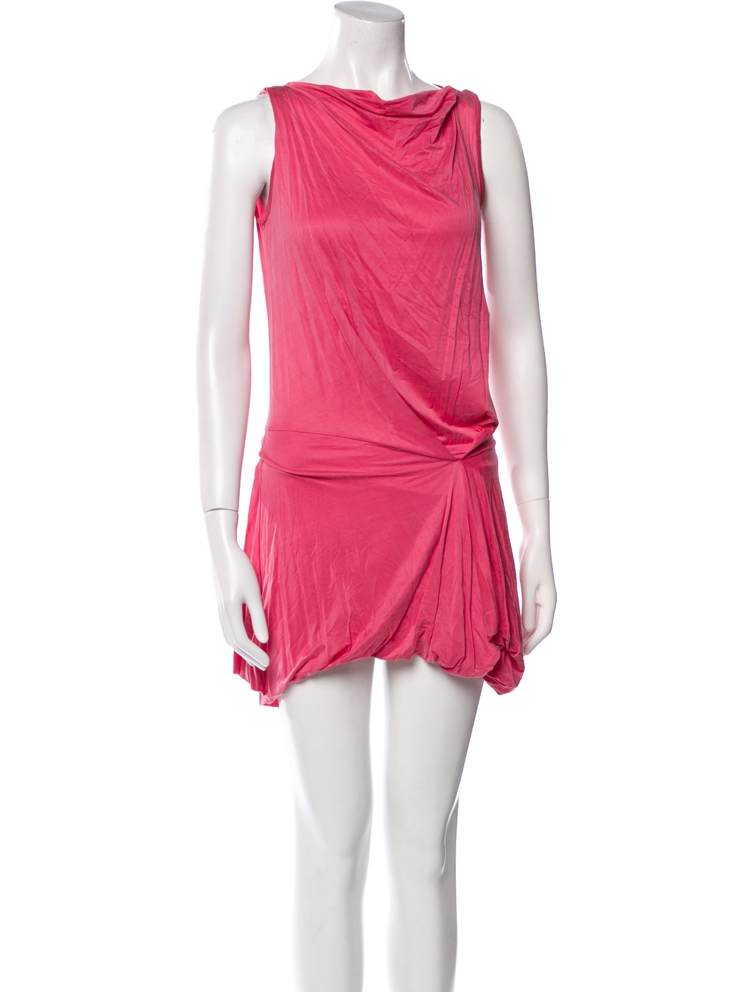 Plein Sud Silk Mini Dress