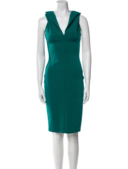 Plein Sud V-Neck Knee-Length Dress