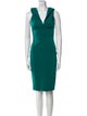 Plein Sud V-Neck Knee-Length Dress