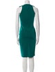 Plein Sud V-Neck Knee-Length Dress