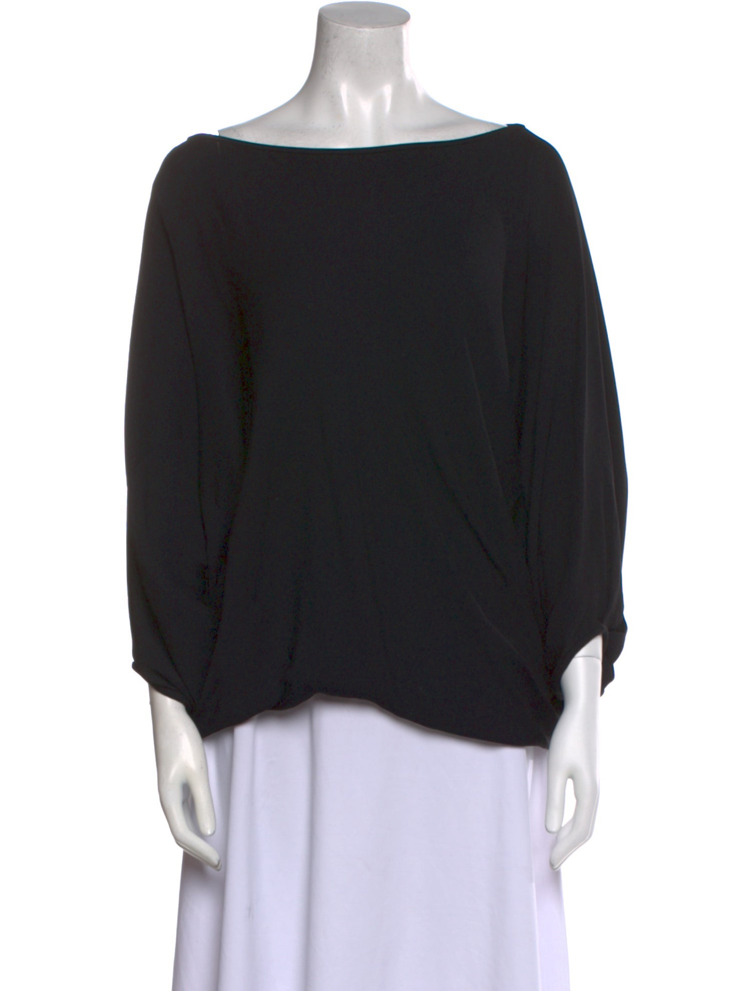 Plein Sud 2010's Bateau Neckline Top