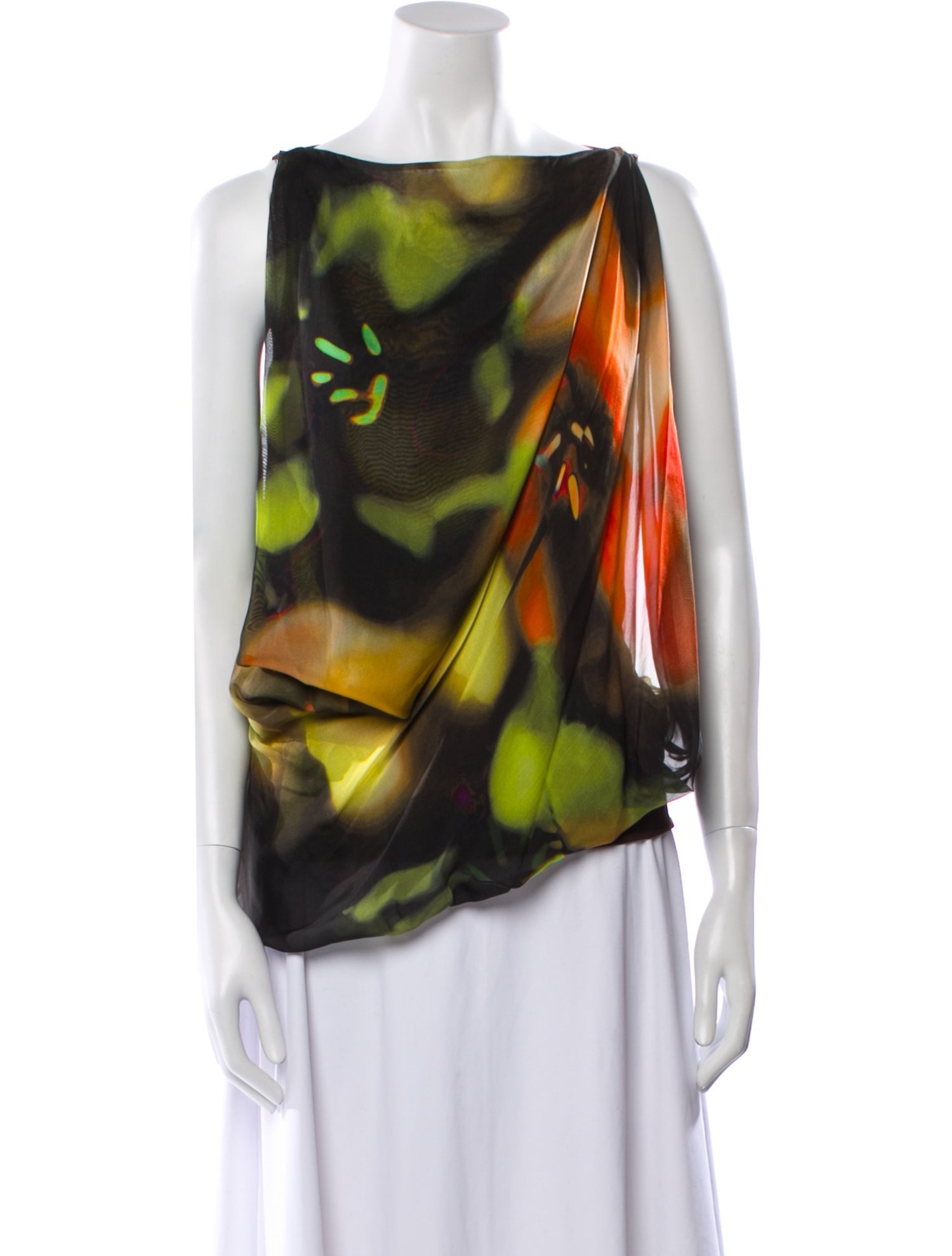 Plein Sud Late 2000's - Early 2010's Printed Top