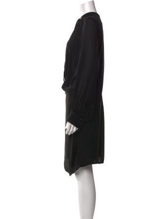 Plein Sud Silk Knee-Length Dress