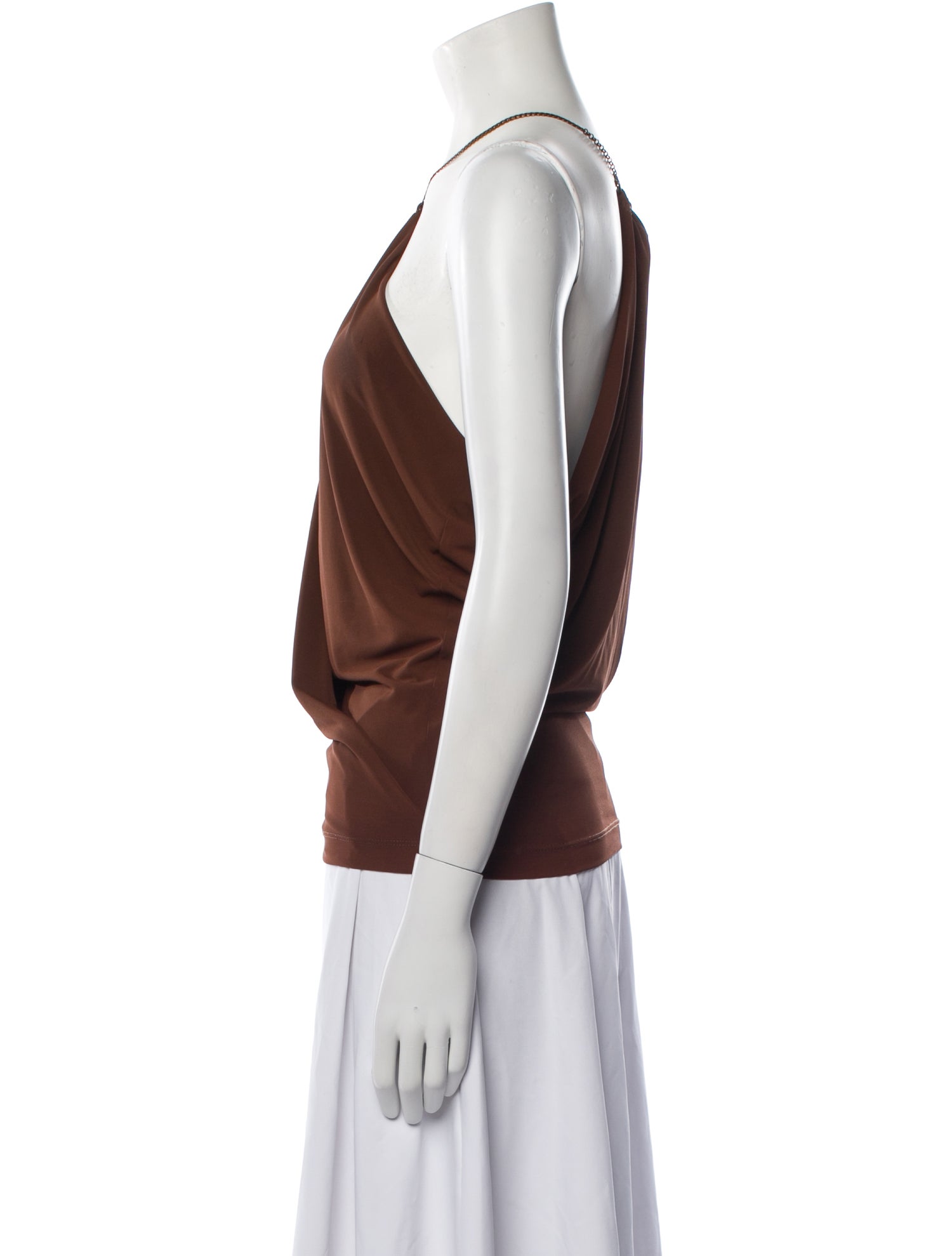 Plein Sud V-Neck Sleeveless Top