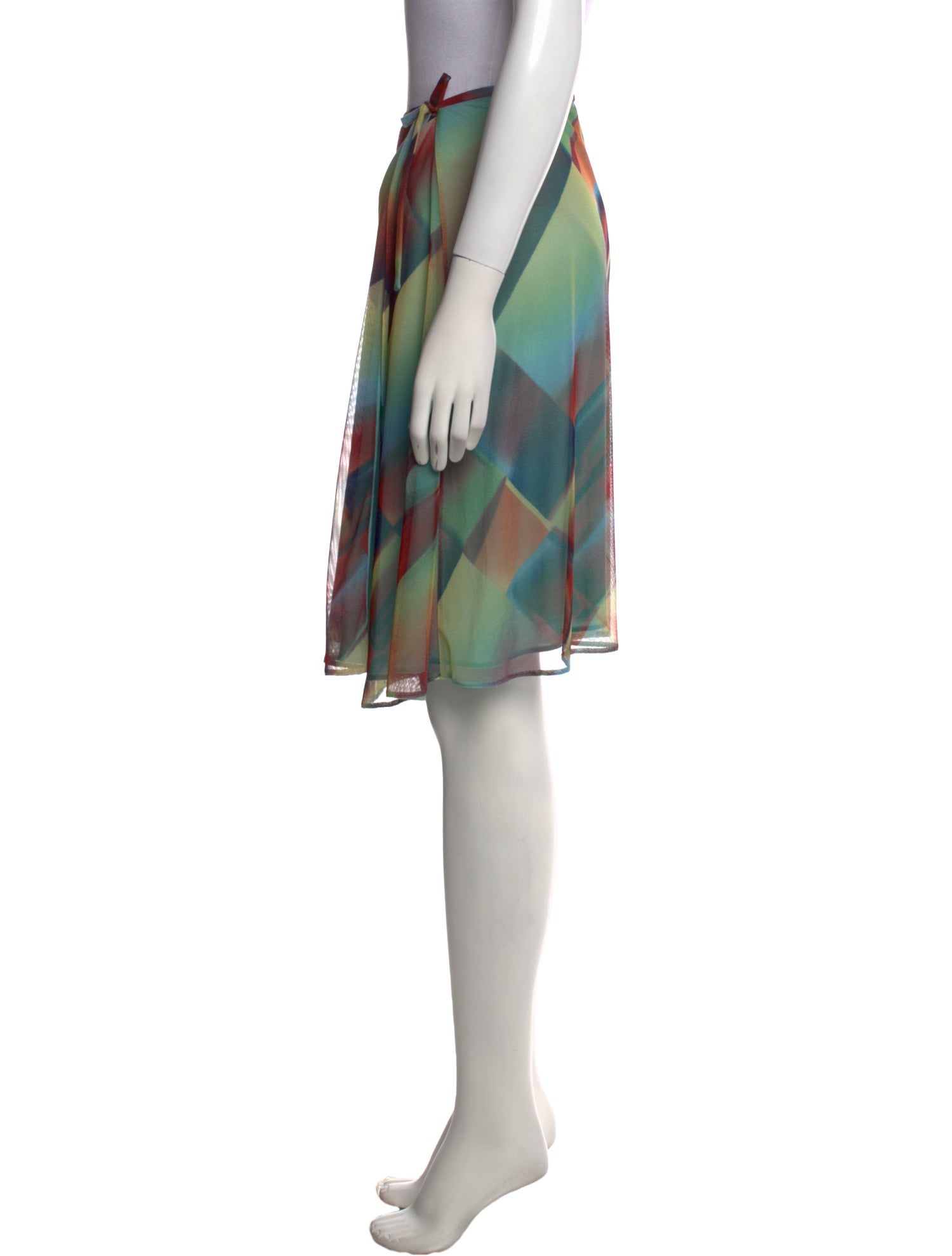 Plein Sud Printed Knee-Length Skirt