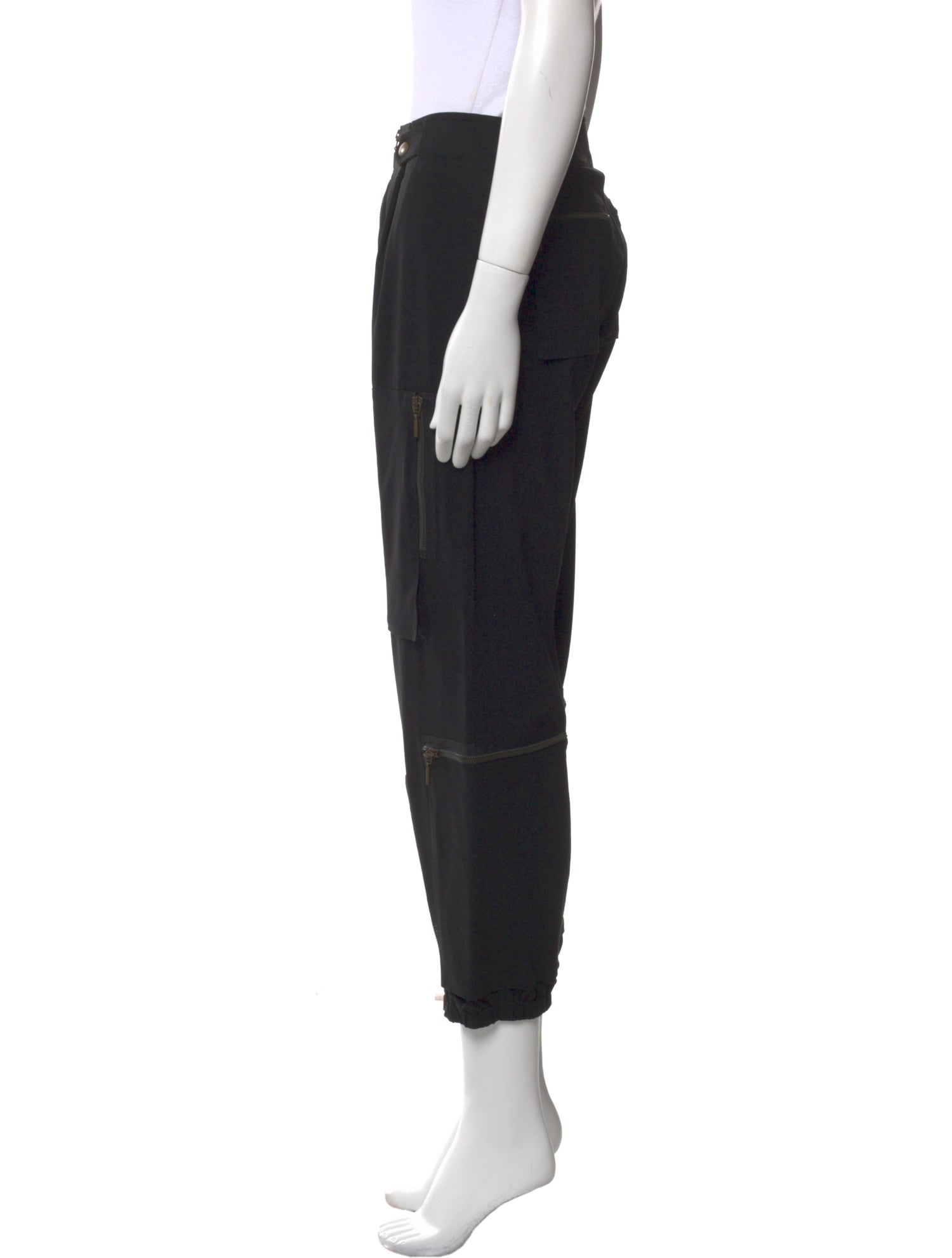 Plein Sud Wool Straight Leg Pants