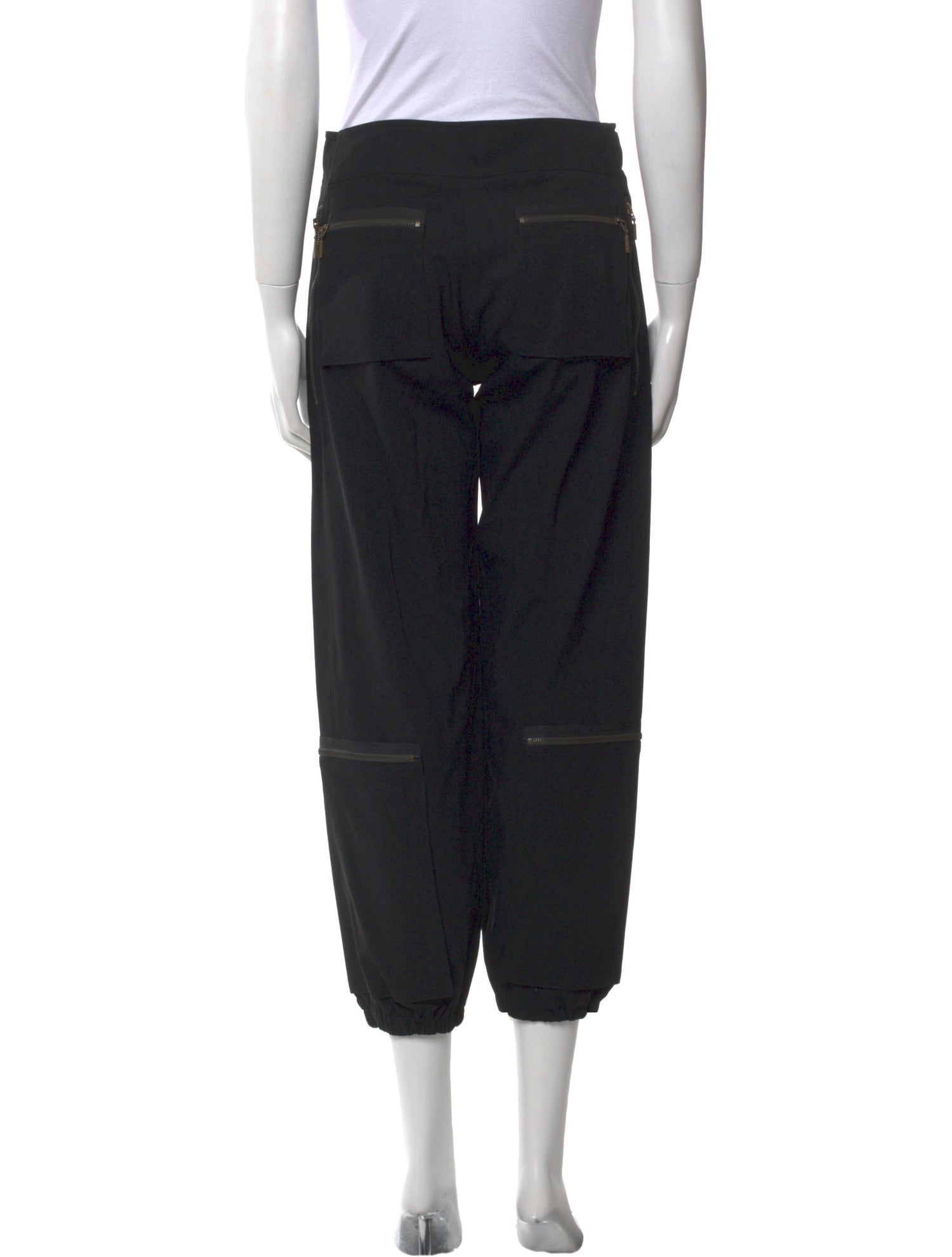 Plein Sud Wool Straight Leg Pants