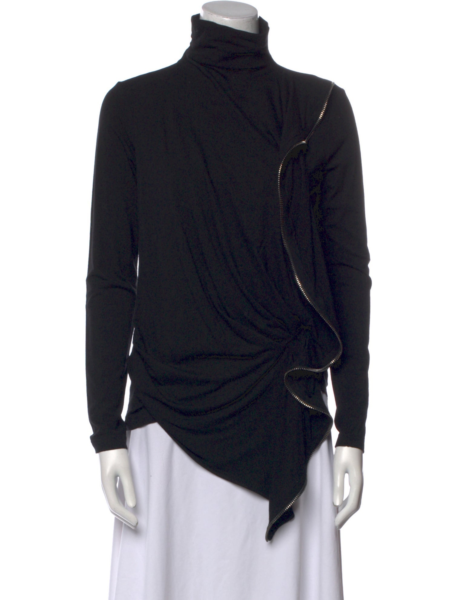 Plein Sud Turtleneck Long Sleeve Sweatshirt